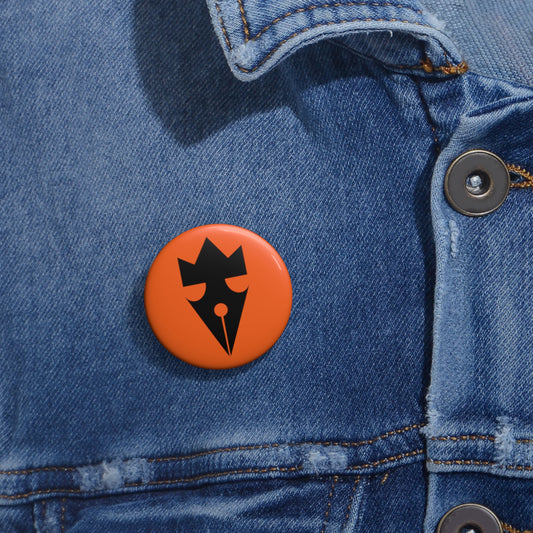 King Ink Logo Button Pin