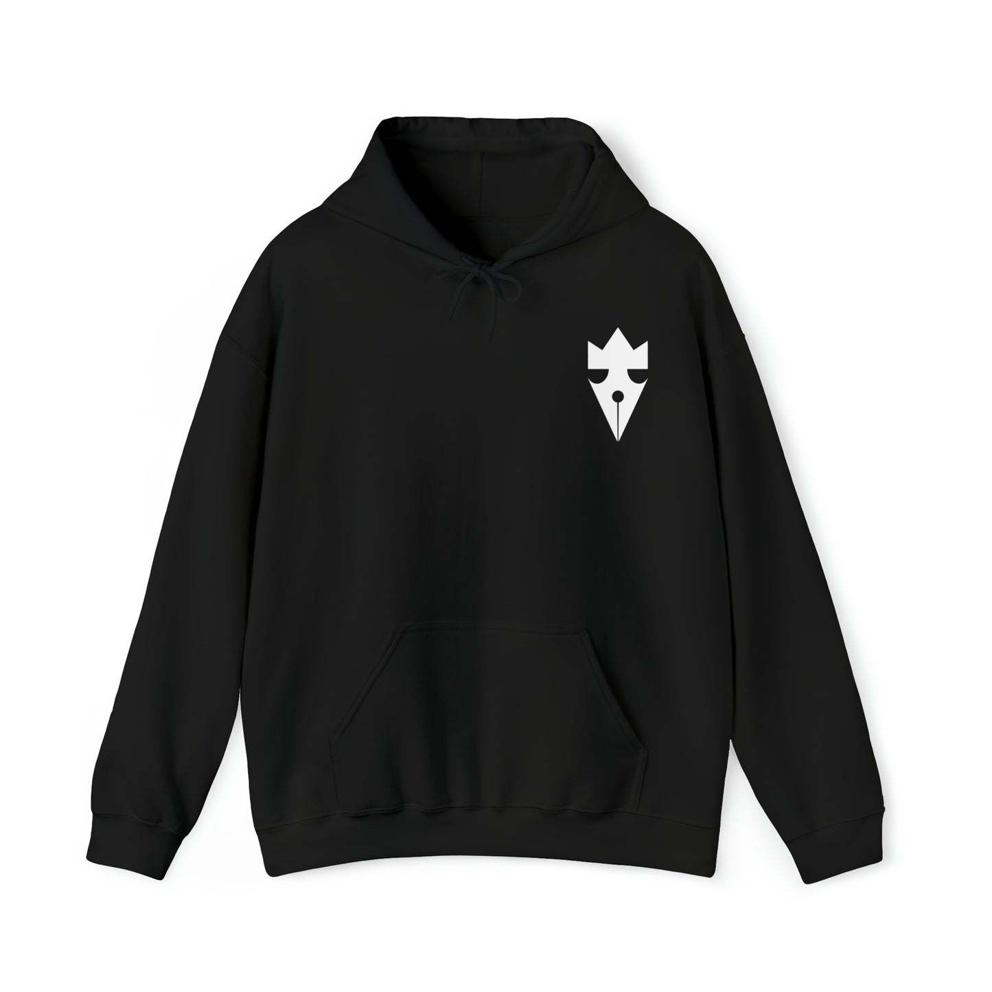 King Ink Logo Hoodie Black