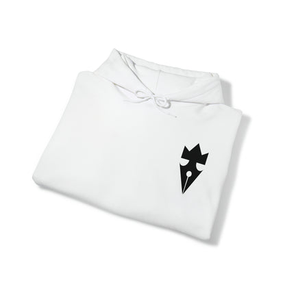 King Ink Logo Hoodie White