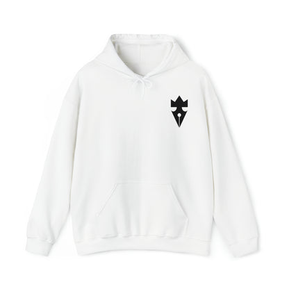 King Ink Logo Hoodie White