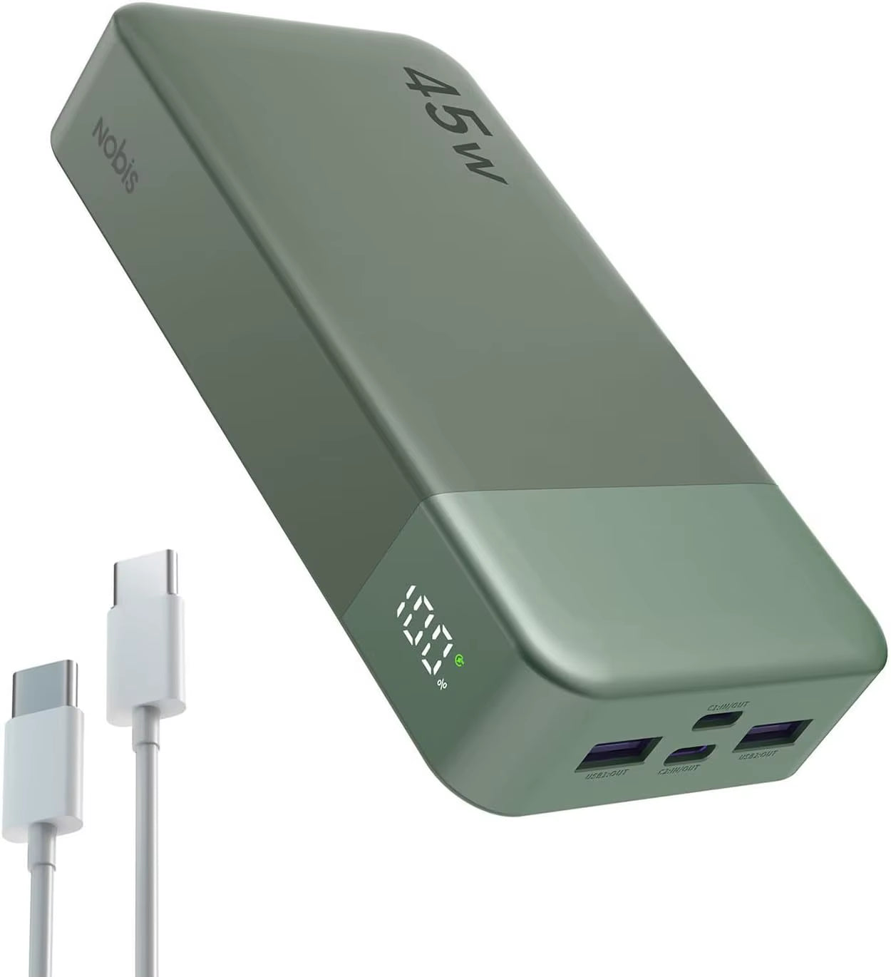 Curiosity Companion Portable Charger! 20000Mah Power Bank 45W 