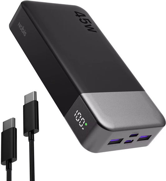Curiosity Companion Portable Charger! 20000Mah Power Bank 45W 
