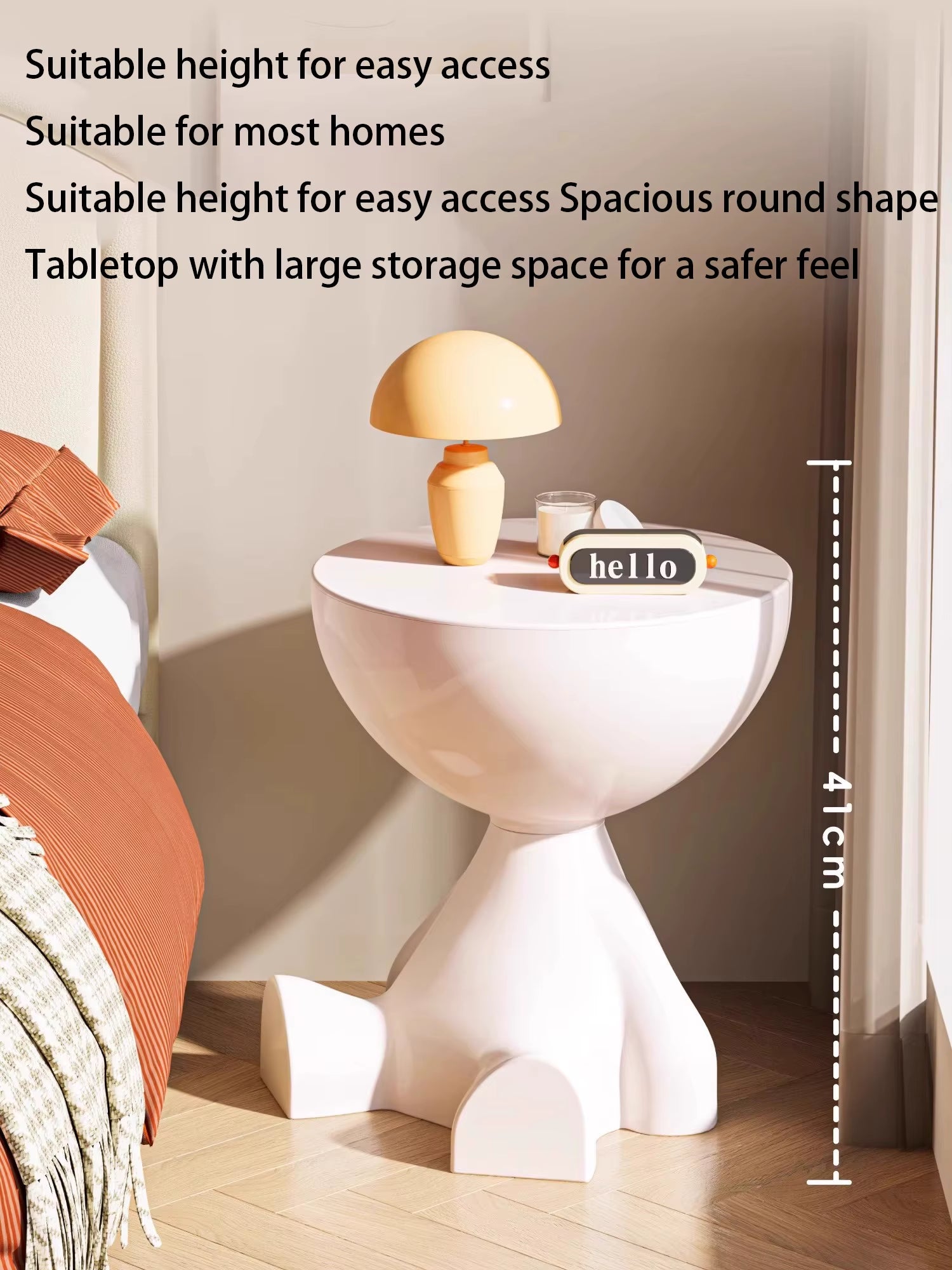 Coffee Table Buddy with Storage in head