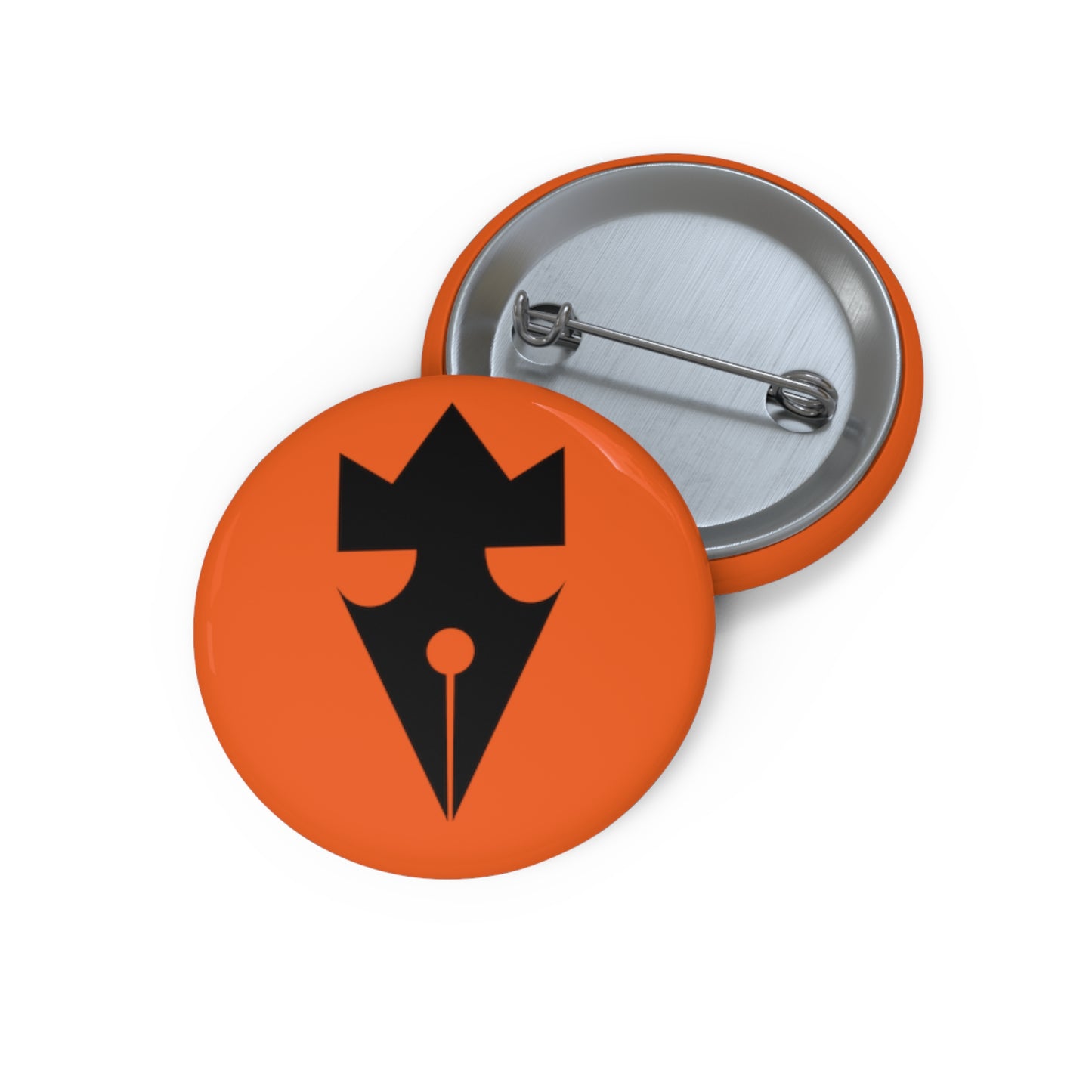 King Ink Logo Button Pin