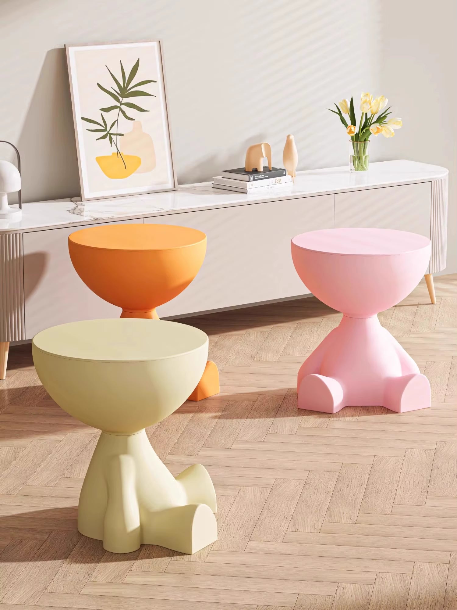 Coffee Table Buddy with Storage in head