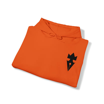King Ink Logo Hoodie Orange