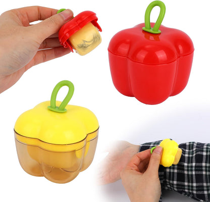 2Pcs Mini Portable Lint Rollers, Portable Travel Size Lint Roller Reusable Small Pet Hair Removal Tool for Cleaning Clothes Dust Debris Washable Sticky Remover Roller for Travel Household