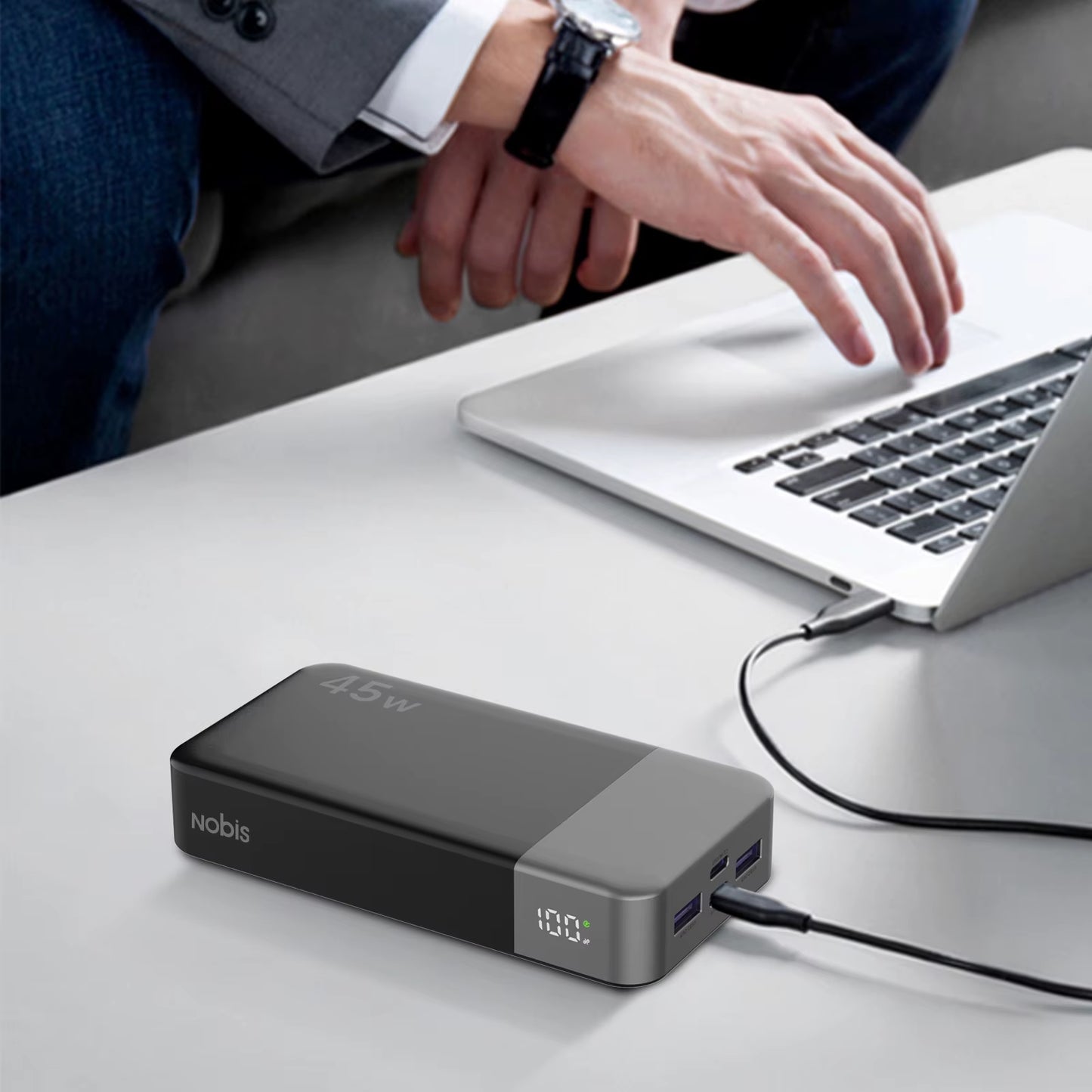 Curiosity Companion Portable Charger! 20000Mah Power Bank 45W 